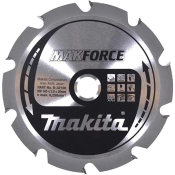 Makita MAKFORCE Circular Saw Blade for Wood Cutting