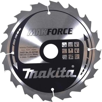 Makita MAKFORCE Circular Saw Blade for Wood Cutting