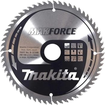 Makita MAKFORCE Circular Saw Blade for Wood Cutting