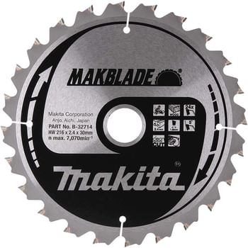Makita MAKBLADE Circular Saw Blade for Wood Cutting