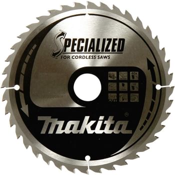 Makita SPECIALIZED Cordless Circular Saw Blade for Wood Cutting