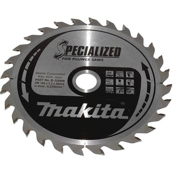 Makita SPECIALIZED Circular Plunge Saw Blade for Wood Cutting
