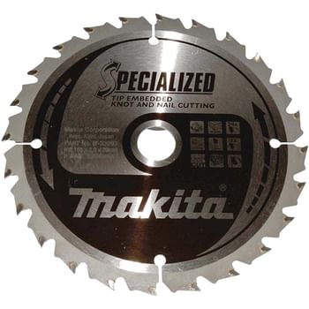 Makita SPECIALIZED Circular Saw Blade for Knot and Nail Cutting