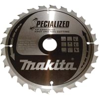 Makita SPECIALIZED Circular Saw Blade for Knot and Nail Cutting Makita SPECIALIZED Circular Saw Blade for Knot and Nail Cutting