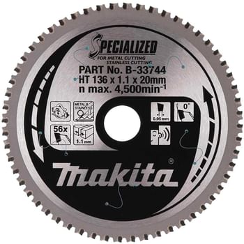 Makita SPECIALIZED Circular Saw Blade for Stainless Steel Cutting