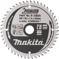 Makita SPECIALIZED Circular Saw Blade for Laminate Cutting