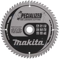 Makita SPECIALIZED Circular Saw Blade for Laminate Cutting