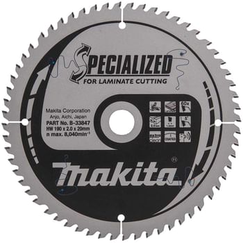 Makita SPECIALIZED Circular Saw Blade for Laminate Cutting
