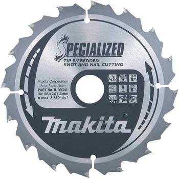 Makita SPECIALIZED Circular Saw Blade for Knot and Nail Cutting