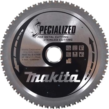 Makita SPECIALIZED Circular Saw Blade for Stainless Steel Cutting