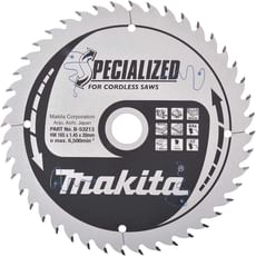 Makita MAKBLADE PLUS Circular Saw Blade for MDF & Laminate Makita MAKBLADE PLUS Circular Saw Blade for MDF & Laminate