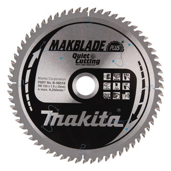 Makita MAKBLADE PLUS Circular Mitre Saw Blade for Wood