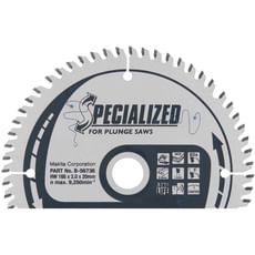 Makita SPECIALIZED Plunge Saw MDF and Laminate Saw Blade Makita SPECIALIZED Plunge Saw MDF and Laminate Saw Blade