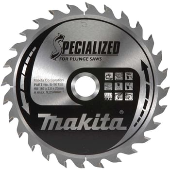 Makita SPECIALIZED Circular Plunge Saw Blade for Wood Cutting
