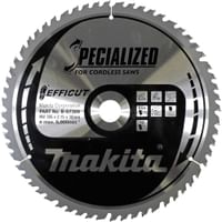 Makita SPECIALIZED Efficut Circular Saw Blade for Wood Cutting Makita SPECIALIZED Efficut Circular Saw Blade for Wood Cutting