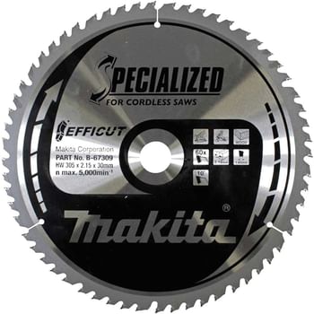 Makita SPECIALIZED Efficut Circular Saw Blade for Wood Cutting Makita SPECIALIZED Efficut Circular Saw Blade for Wood Cutting
