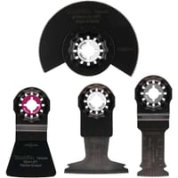 Makita 4 Piece Starlock Flooring Multitool Oscillating Blades Set 