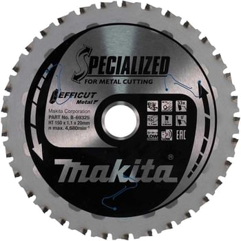 Makita SPECIALIZED Efficut Circular Saw Blade for Metal Cutting