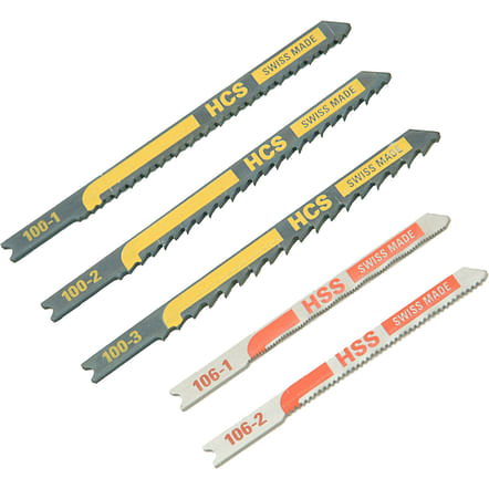Keyohome 10pcs Jigsaw Blade Set for Black & Decker Jig Saw Metal Plastic Wood Blades, Adult Unisex