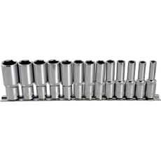 BlueSpot 13 Piece 3/8" Drive Deep Hex Socket Set Metric BlueSpot 13 Piece 3/8" Drive Deep Hex Socket Set Metric