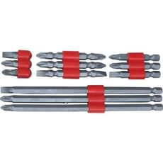 BlueSpot 12 Piece Power Tool Screwdriver Bit Set BlueSpot 12 Piece Power Tool Screwdriver Bit Set