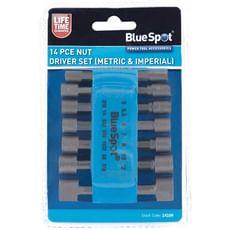 Bluespot 14 Piece Metric and Imperial Nut Driver Set