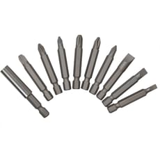 BlueSpot 10 Piece Power Tool Screwdriver Bit Set BlueSpot 10 Piece Power Tool Screwdriver Bit Set