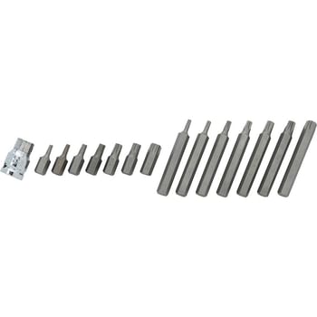 BlueSpot 1/2" Drive Bit Holder and Torx Screwdriver Bit Set