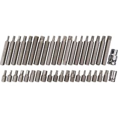 BlueSpot 40 Piece Mixed Hex, Spline and Torx Socket Bit Set BlueSpot 40 Piece Mixed Hex, Spline and Torx Socket Bit Set