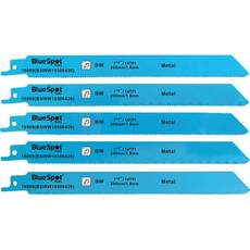 Bluespot BiM Metal Cutting Reciprocating Saw Blades Bluespot BiM Metal Cutting Reciprocating Saw Blades