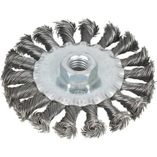 Bluespot Flat Twist Knot Wire Wheel