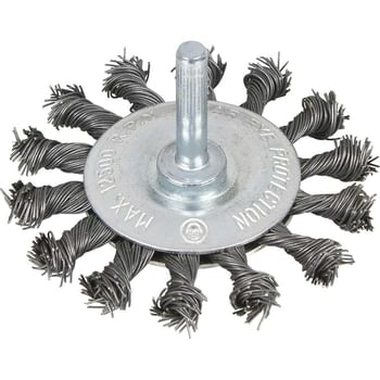 Bluespot Twist Knot Flat Wire Wheel