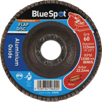 BlueSpot Flap Disc 115mm