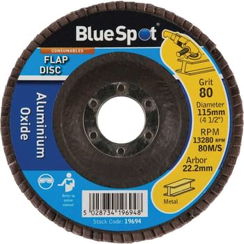 BlueSpot Flap Disc 115mm