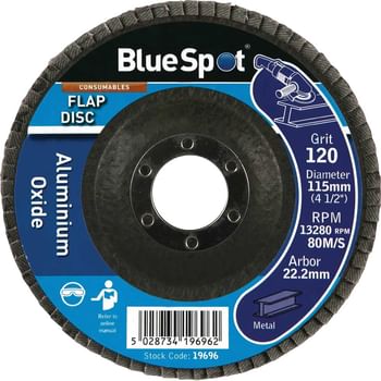 BlueSpot Flap Disc 115mm