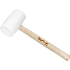 BlueSpot White Rubber Mallet