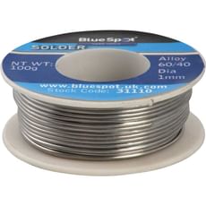 Bluespot Flux Covered 60/40 Solder