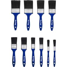 Bluespot 10 Piece Synthetic Workshop Paint Brush Set