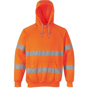 Portwest Class 3 Hi Vis Hooded Sweatshirt