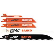 Bahco 5 Piece Reciprocating Sabre Saw Blade Set Bahco 5 Piece Reciprocating Sabre Saw Blade Set