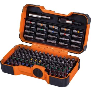 Bahco 59/S100BC 100 Piece Colour Coded Screwdriver Bit Set