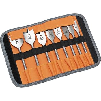 Bahco 8 Piece Flat Drill Bit Set