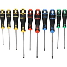 Bahco B219.010RB BahCofit 10 Piece Colour Coded Screwdriver Set