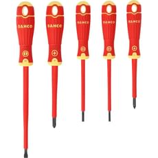 Bahco 5 Piece Insulated Scewdriver Set