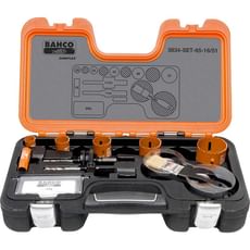 Bahco 11 Piece Professional Hole Saw Set Metric Bahco 11 Piece Professional Hole Saw Set Metric