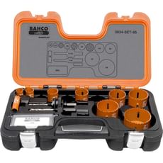 Bahco 14 Piece Professional Hole Saw Set Metric Bahco 14 Piece Professional Hole Saw Set Metric