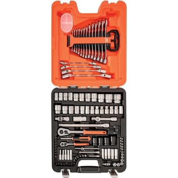 Bahco S106 106 Pieces 1/4 and 1/2In Drive Socket and Spanner Set