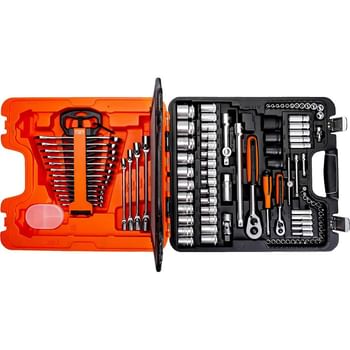 Bahco S108 108 Piece Combination Drive Socket and Spanner Set