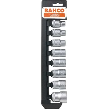 Bahco 16 Piece 1/2" Drive Hex Socket Set Metric