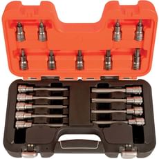 Bahco S18TORX 18 Piece 1/2" Drive Torx Socket Bit Set Bahco S18TORX 18 Piece 1/2" Drive Torx Socket Bit Set